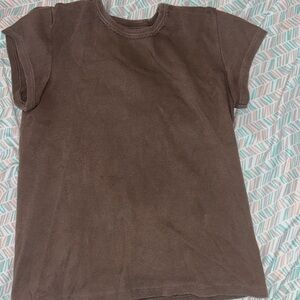Brown Brandy Melville t shirt- I don’t need it anymore!